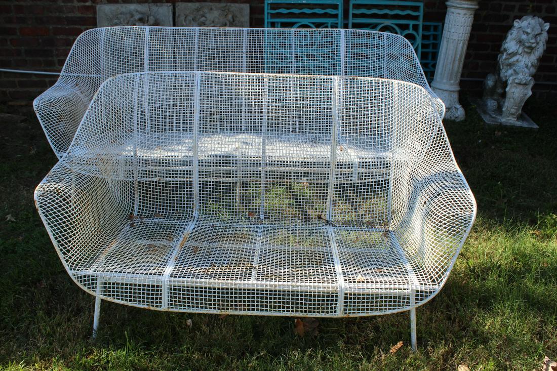 Midcentury Russell Woodard Sculptura Loveseat (1 of 7)