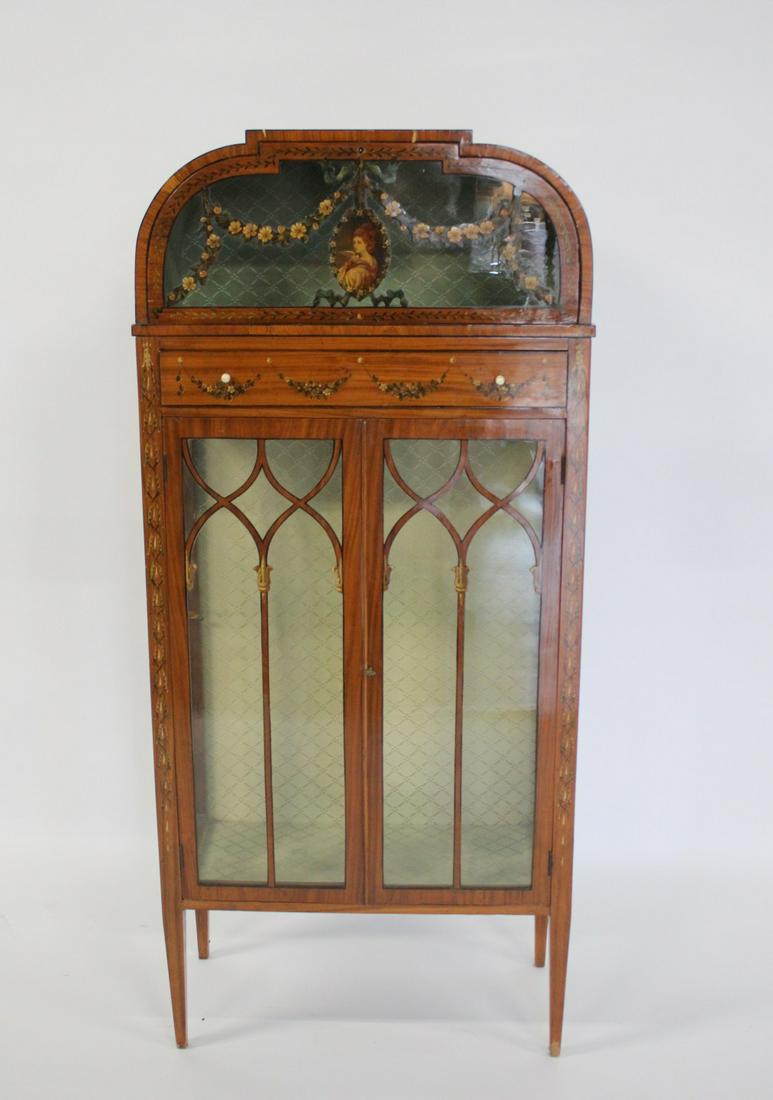 Antique Satinwood & Paint Decorated Adams (1 of 11)