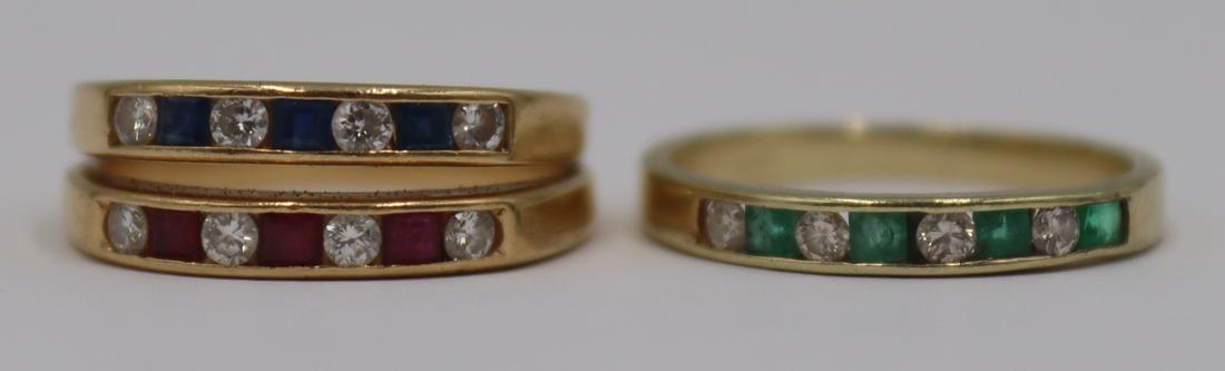 JEWELRY. Tiffany & Co. 18kt Gold, Diamond and Gem (1 of 7)