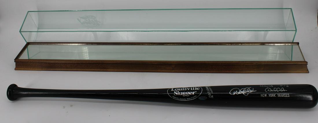 Signed Derek Jeter Louisville Slugger Yankees Bat (1 of 4)
