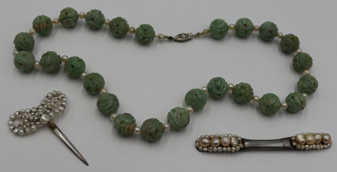 JEWELRY. Assorted Asian Jewelry and Ornaments. (1 of 10)