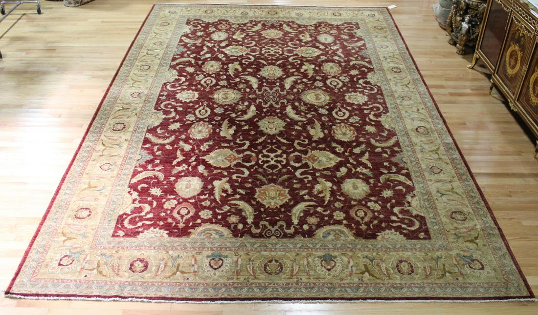 Vintage And Finely Hand Woven Roomsize Carpet (1 of 8)