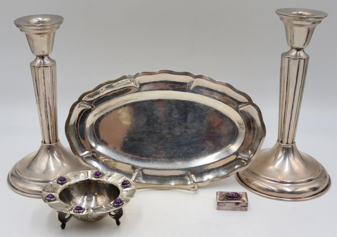 STERLING. Grouping of Mexican Sterling Objects. (1 of 11)