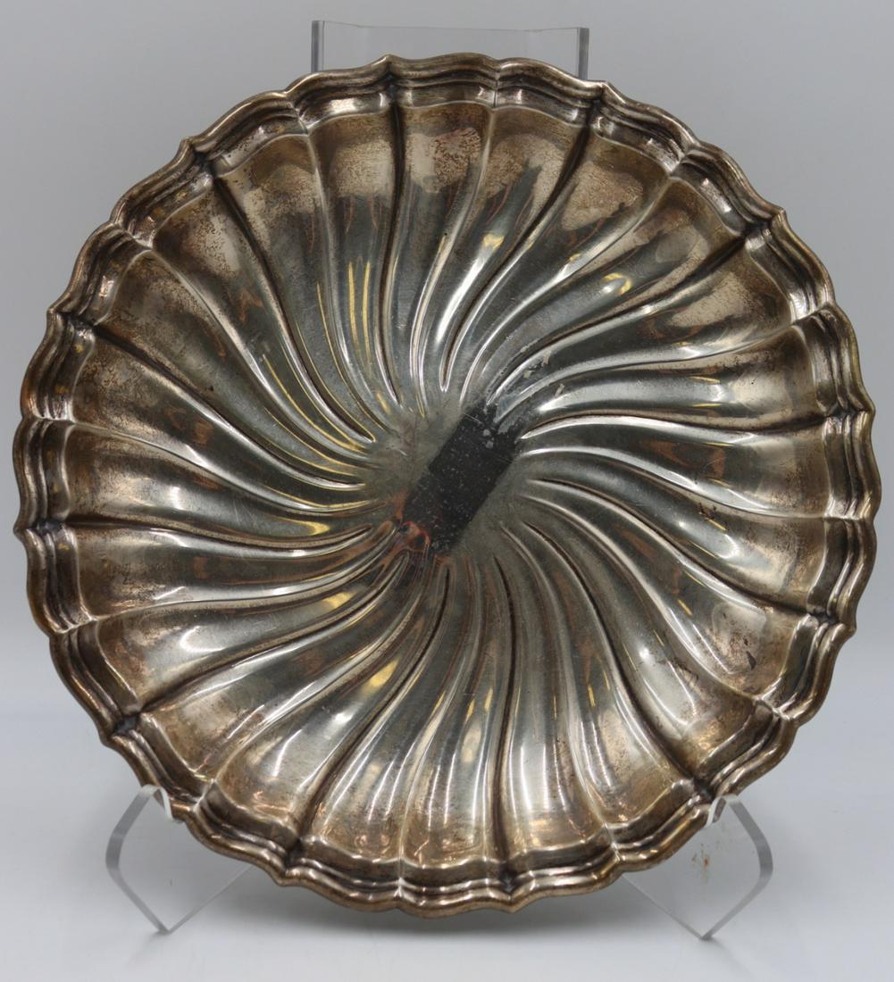 STERLING. Gorham Sterling Center Bowl. (1 of 5)