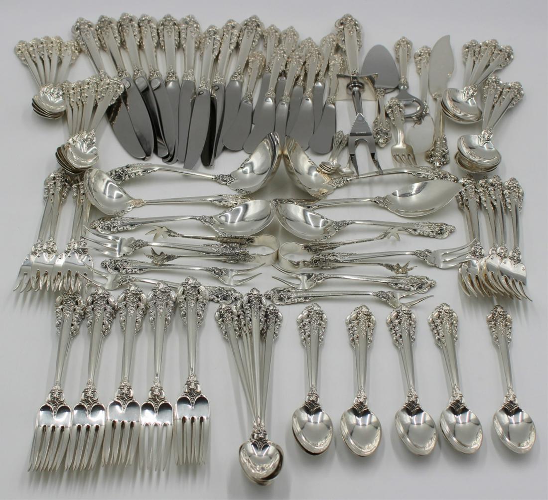 STERLING. Wallace Grande Baroque Sterling Flatware (1 of 11)