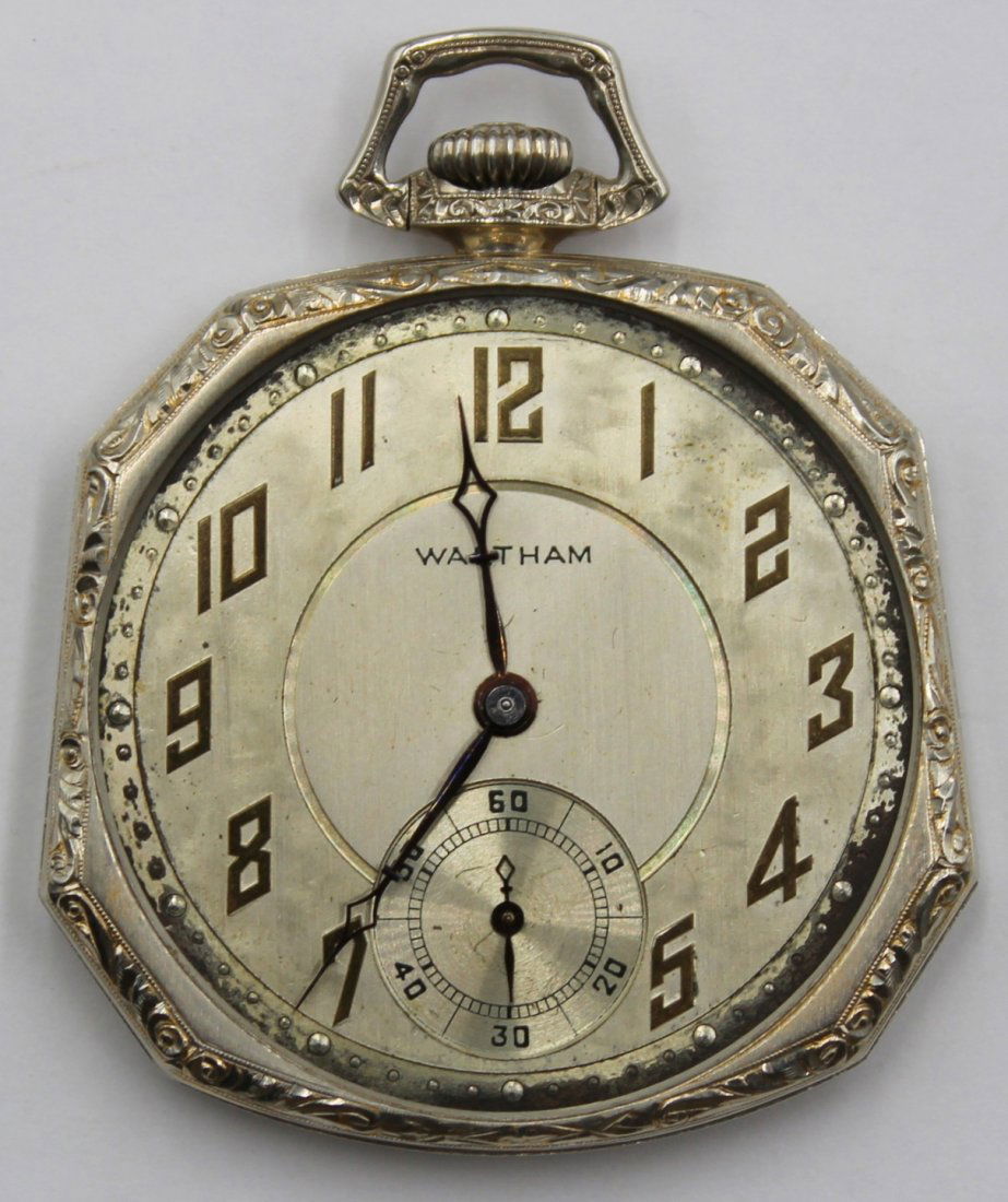 JEWELRY. Men's Waltham Colonial14kt White Gold (1 of 12)