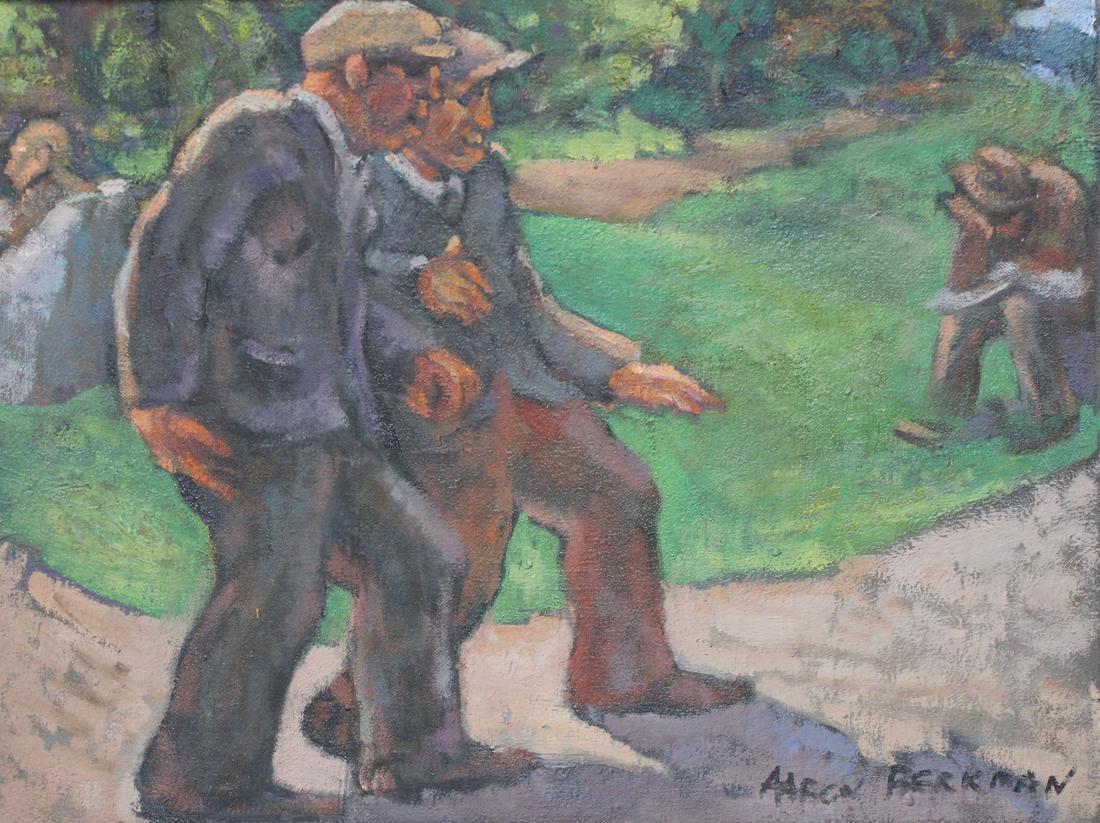 Aaron Berkman (NY 1900 - 1991) "Pals" (1 of 4)