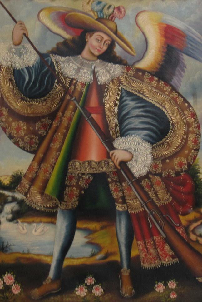 Arteaga Signed Arcangel "Arcabucero" (1 of 4)