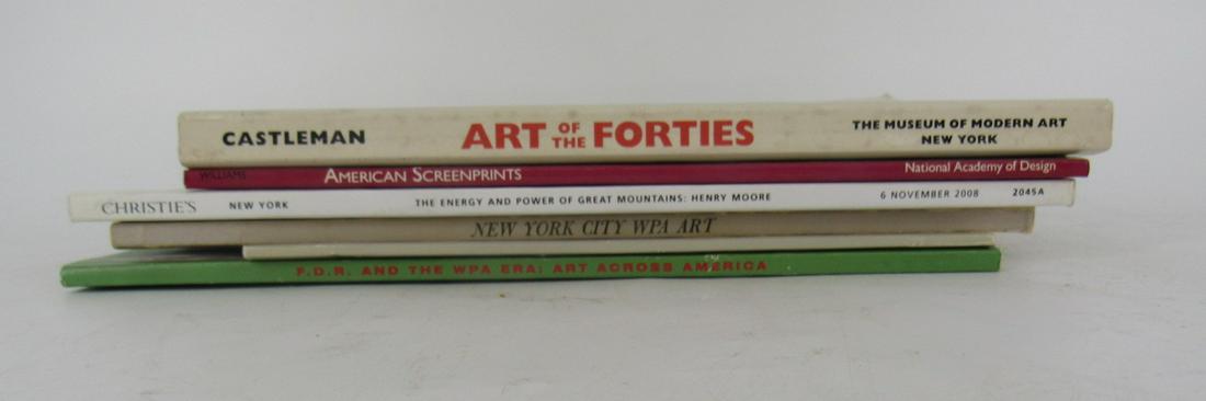 WPA and other Art Books: From a Larchmont NY storage.