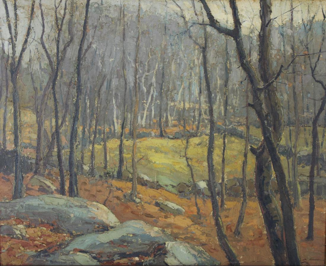 A.V. Bodwell. Signed Oil On Canvas Landscape (1 of 4)