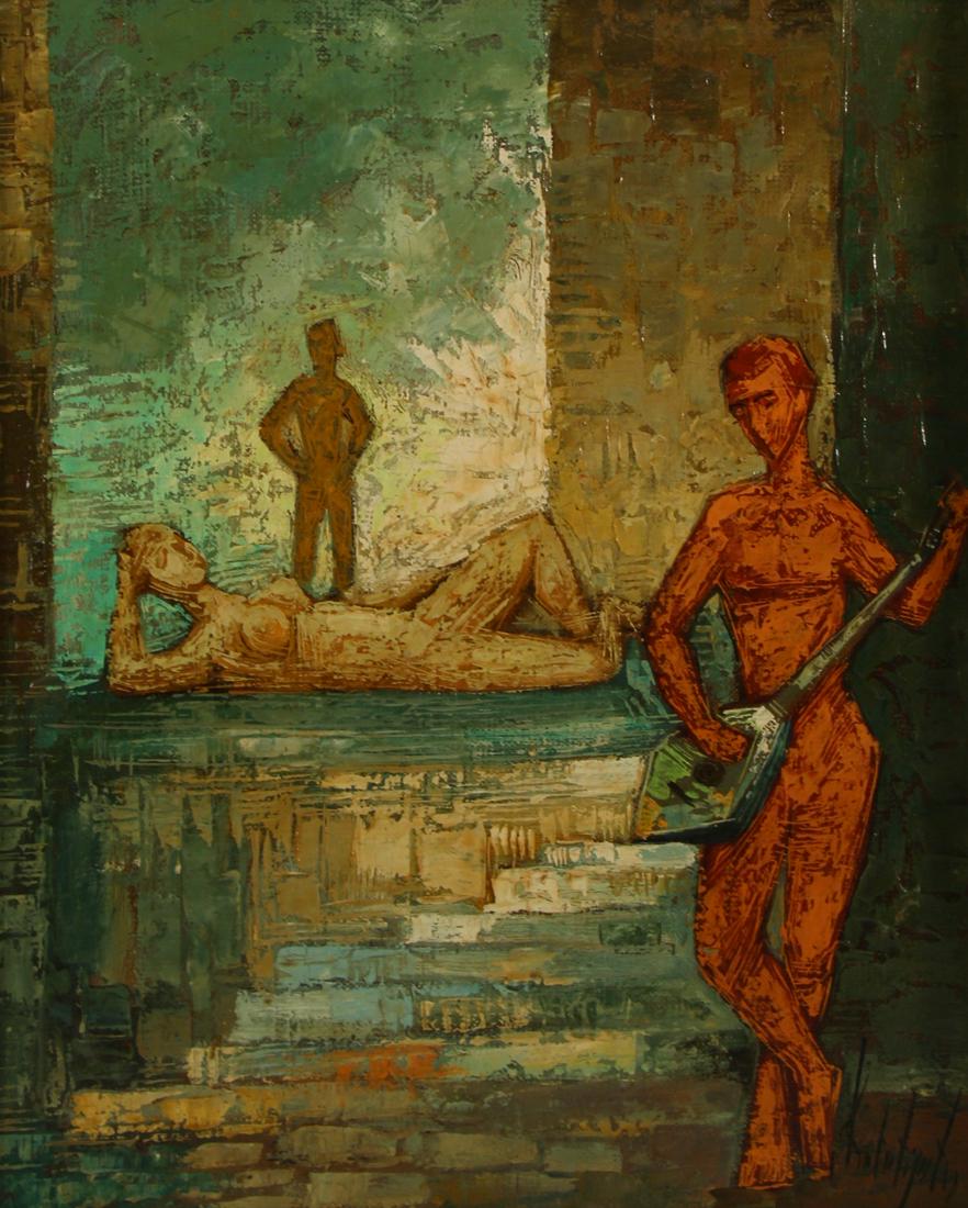 MENELAOS KATAFIGIOTIS (GREEK, 1926-1997). (1 of 5)