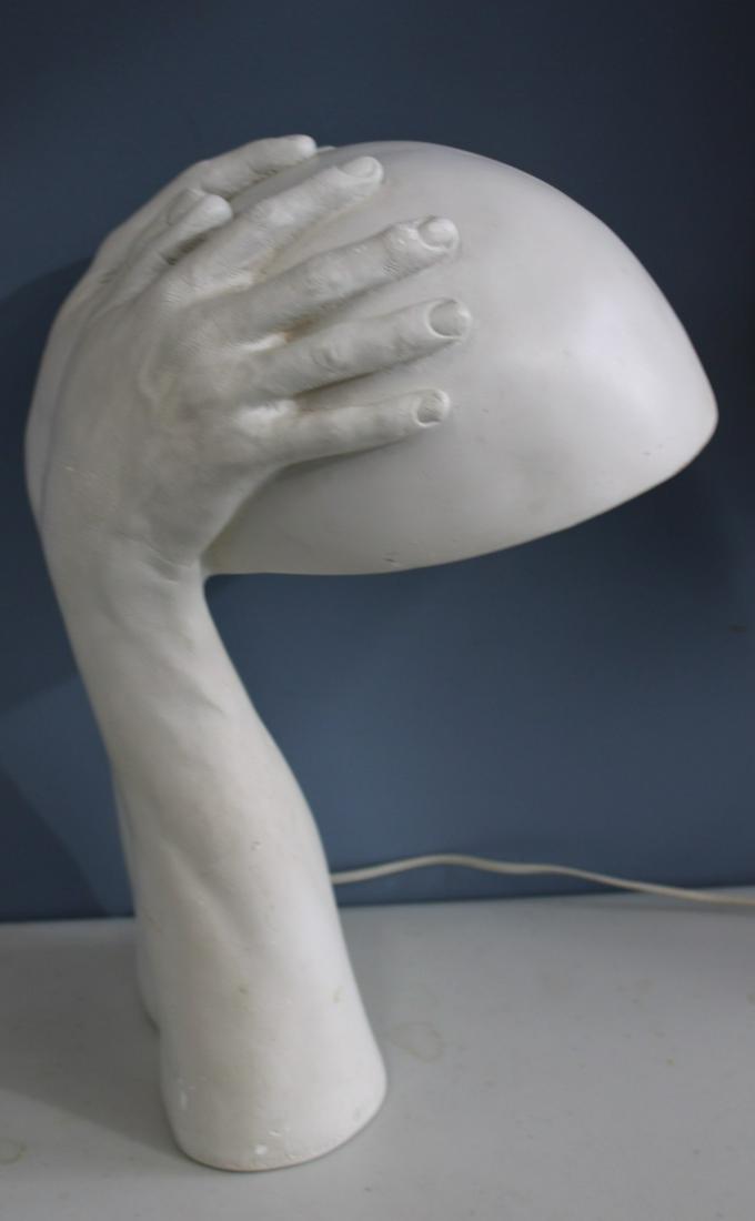Richard Etts (US 20/21st century) Plaster Hand (1 of 6)