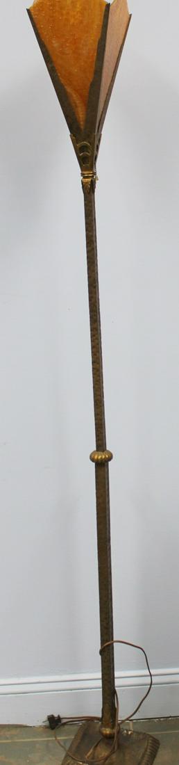 Art Deco Torchiere Style Floor Lamp. (1 of 3)
