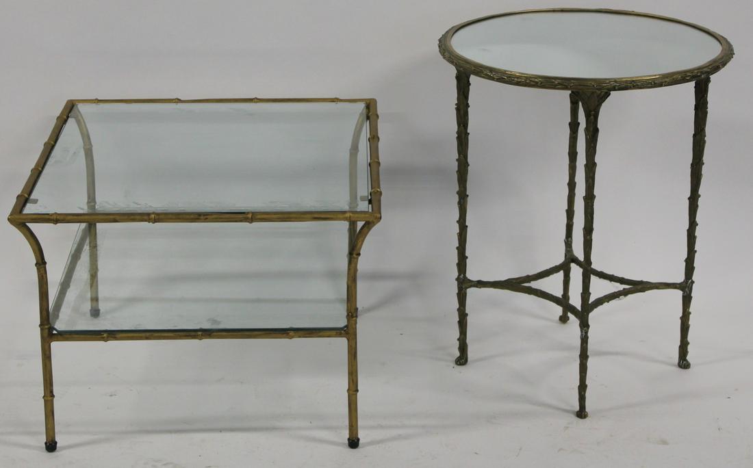 2 Bagues Style Bronze / Gilt Metal Tables. (1 of 7)