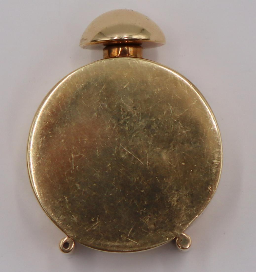 JEWELRY. Petite 14kt Yellow Gold Scent Bottle. (1 of 6)