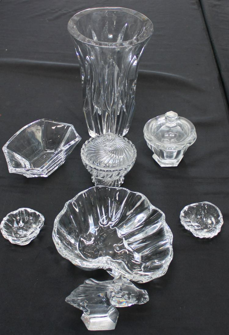 Lot Of Assorted Baccarat Glass Items. (1 of 2)
