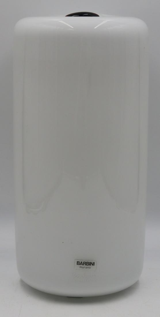 Signed Barbini Murano Vase. (1 of 9)