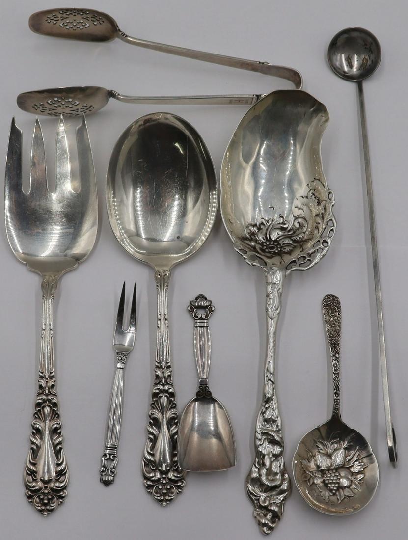 STERLING. Assorted Grouping of Sterling Serving (1 of 16)