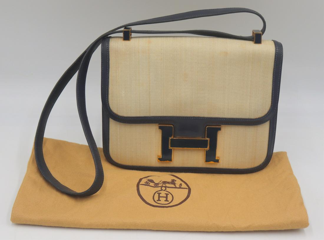 COUTURE. Hermes Constance Horse Hair and Leather (1 of 15)