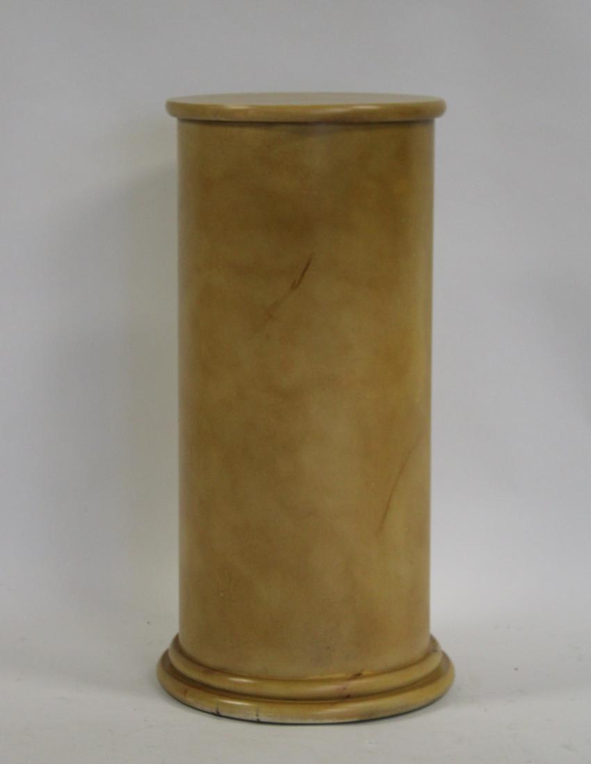 Midcentury Karl Springer Lacquered Pedestal (1 of 6)