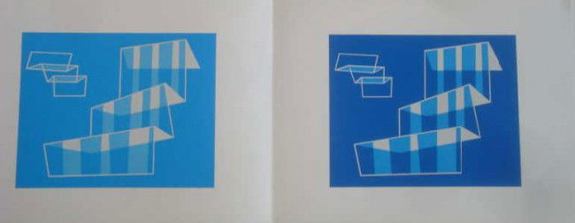 ALBERS, Josef. Signed Formulation: Articulation: 1972 published in New York: Harry N.Abrams & New Haven: Ives-Sillman Inc. Two oblong folios. 127 silk-screen prints (121 in colour & 6 in black), with plate guards. Limited to 1000 numbered copies of