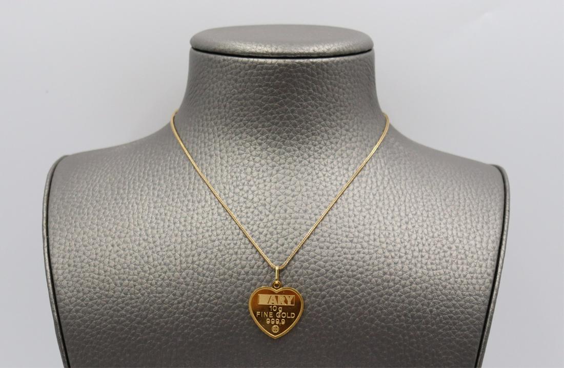 Bullion. Argor Heraeus Kinebar Ary 999.9 Gold