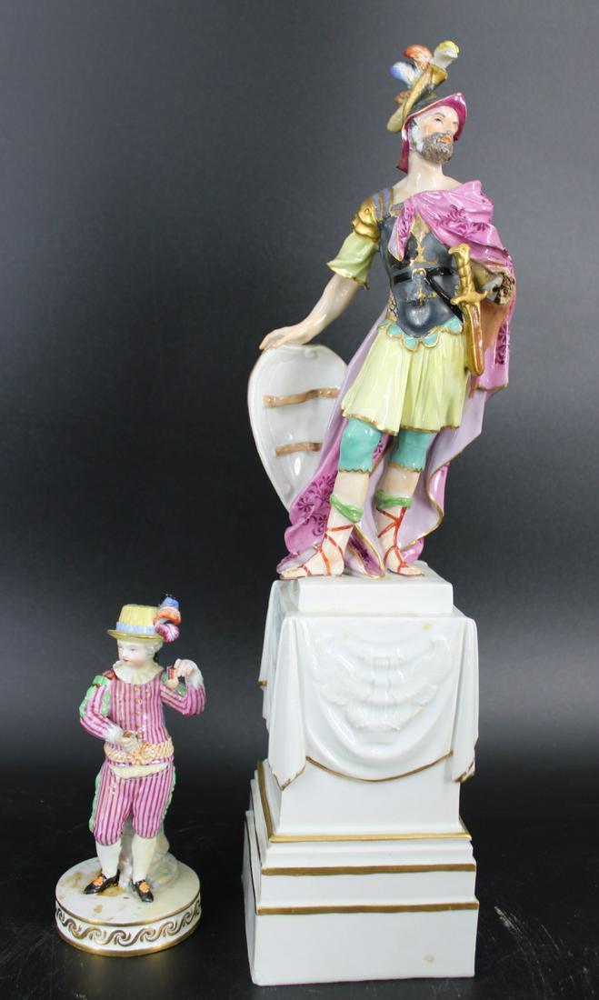2 Signed Meissen Porcelain Figures (1 of 12)
