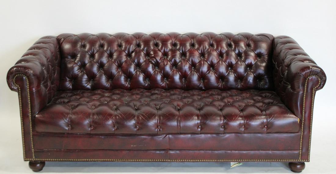 Vintage Leather Chesterfield Sofa (1 of 9)