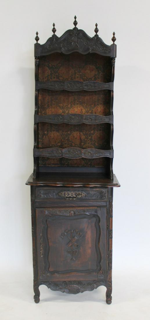 Antique French Provincial Cabinet / Etagere. (1 of 10)
