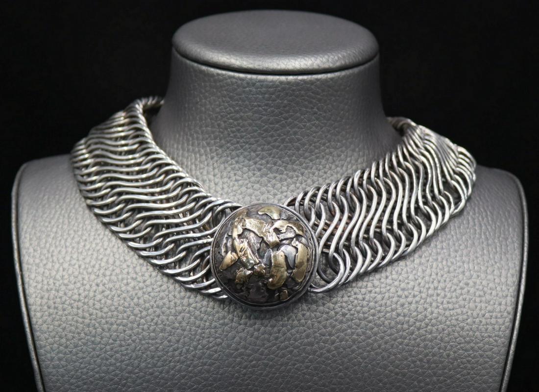 JEWELRY. Signed English Silver Jewelry Suite. (1 of 10)