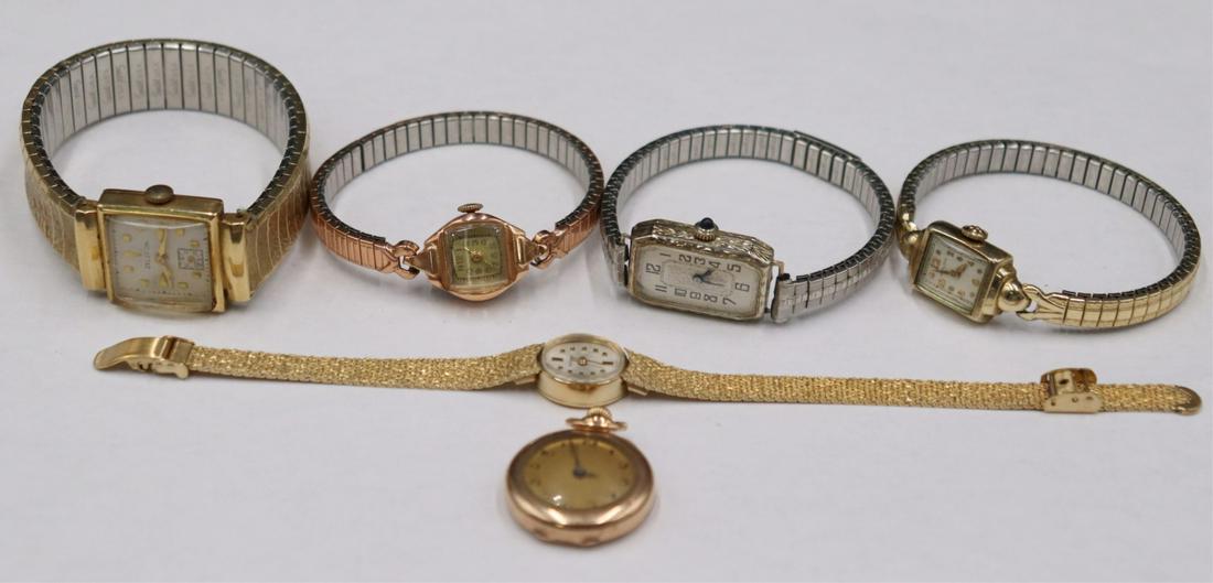 JEWELRY. Assorted Men's and Lady's 14kt Gold Watch (1 of 10)