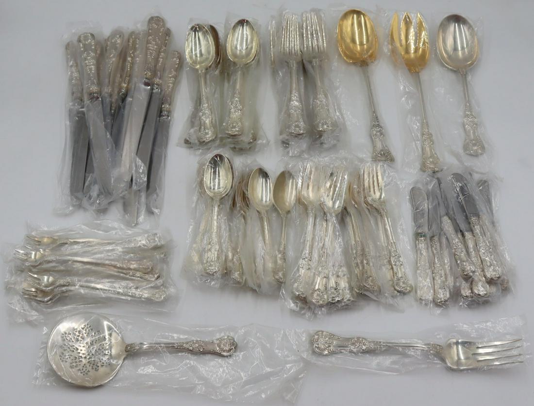 STERLING. 89 pc Tiffany & Co English King Sterling (1 of 7)