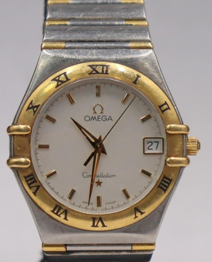JEWELRY. Omega Constellation Two-tone Watch. (1 of 10)