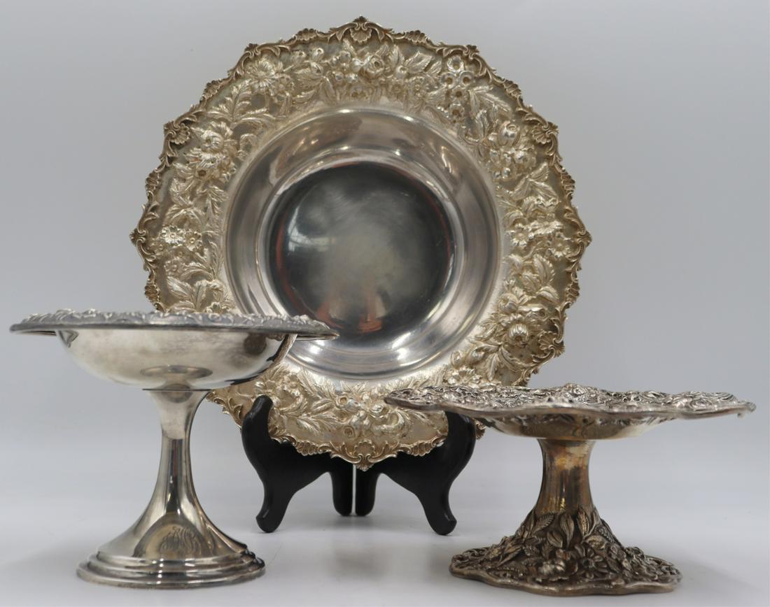 STERLING. Kirk & Son Sterling Hollowware Grouping. (1 of 17)