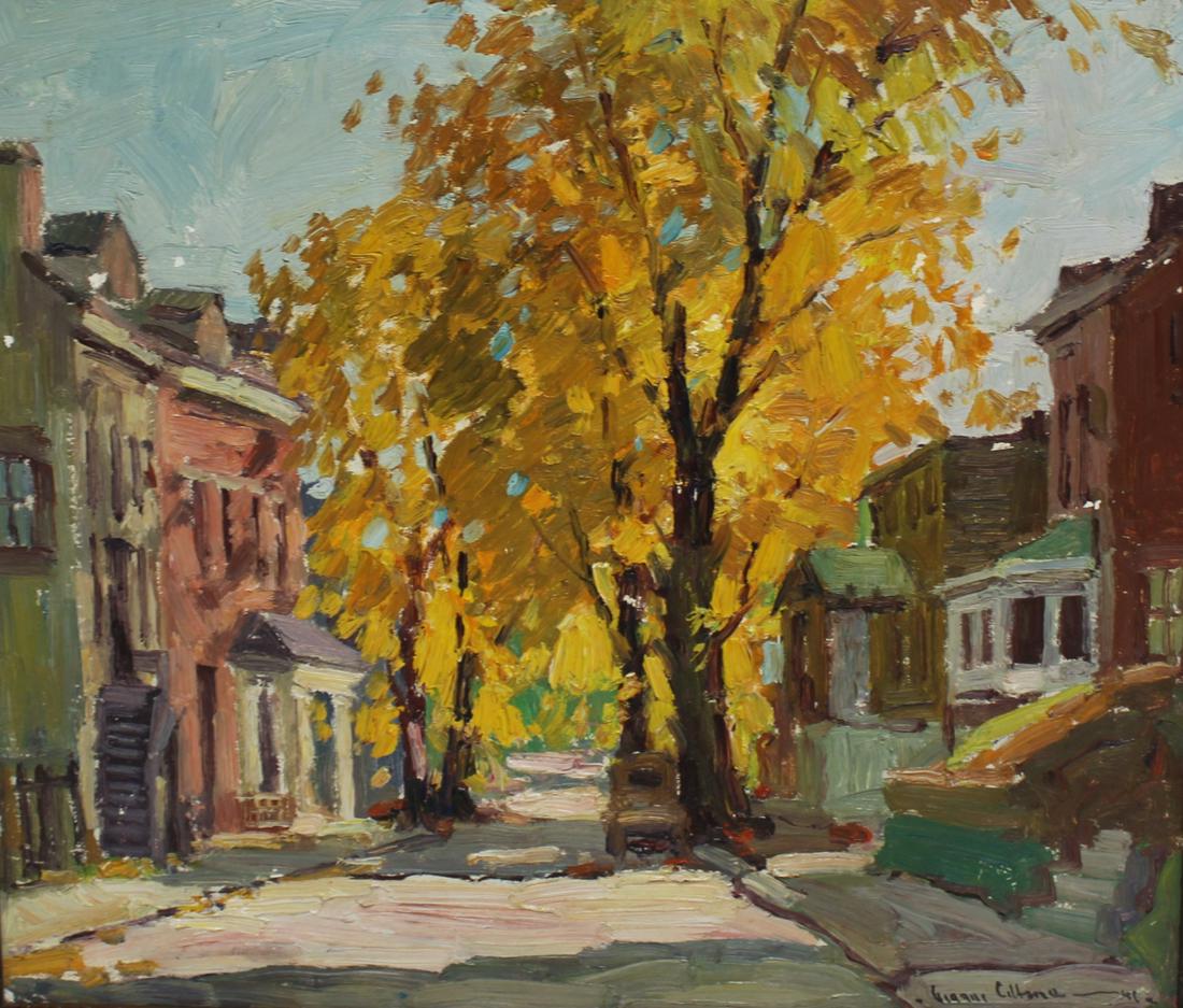 Gianni Ciltone Signed Street Scene (1 of 4)