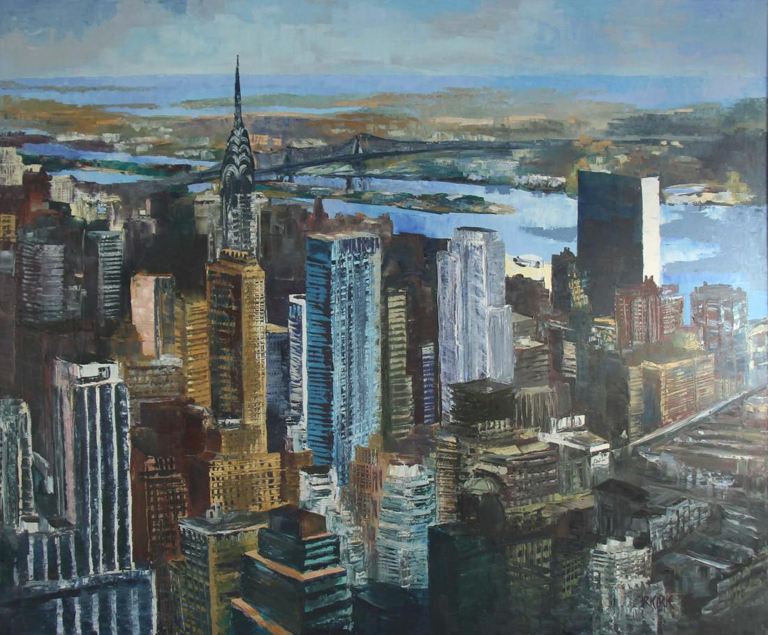 R KIRK (AMERICAN, 20TH CENTURY). (1 of 6)