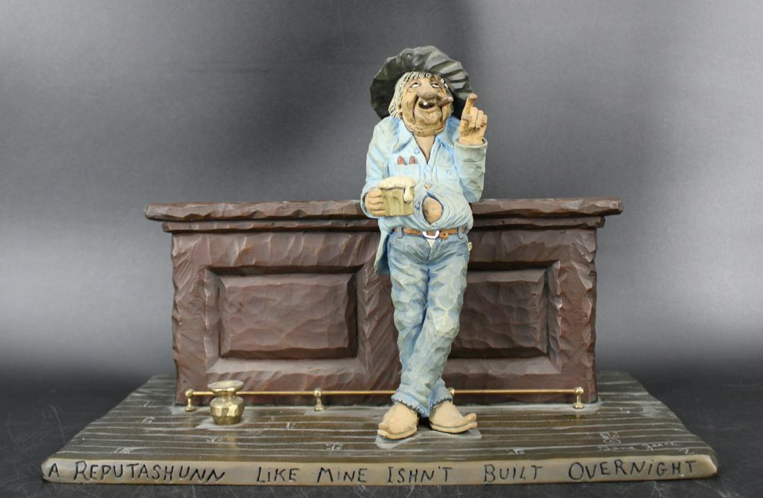 Gene Zesch (U S Born 1932) Bronze Sculpture (1 of 6)