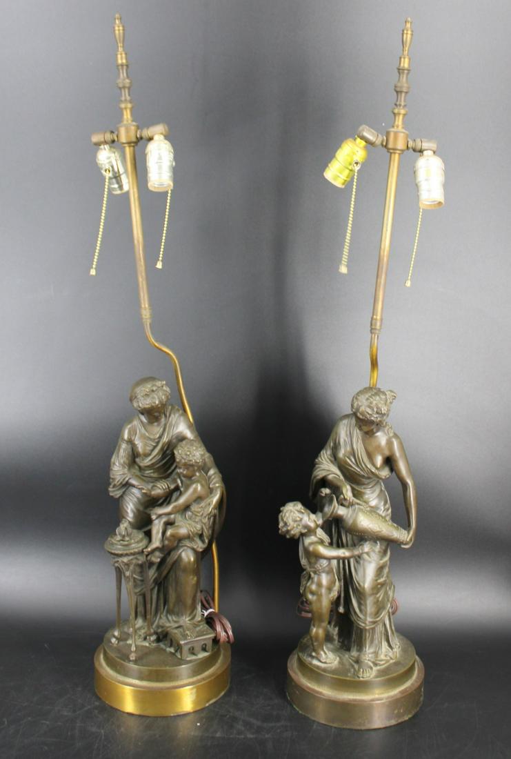 Louis Sauvageau (Fr 1822 -1874) Bronze Sculptures (1 of 8)