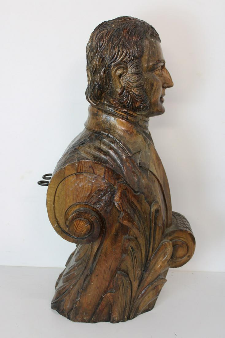 19th Century Ship's Figurehead of a Gentleman. (1 of 7)