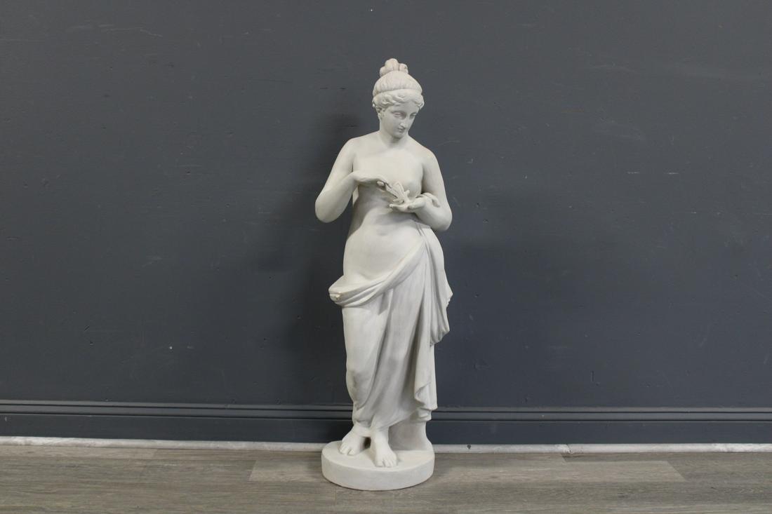 Unsigned Terracotta Sculpture Of A Classical Lady. (1 of 9)