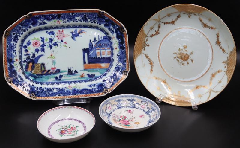 Grouping of Chinese Export Porcelain. (1 of 14)