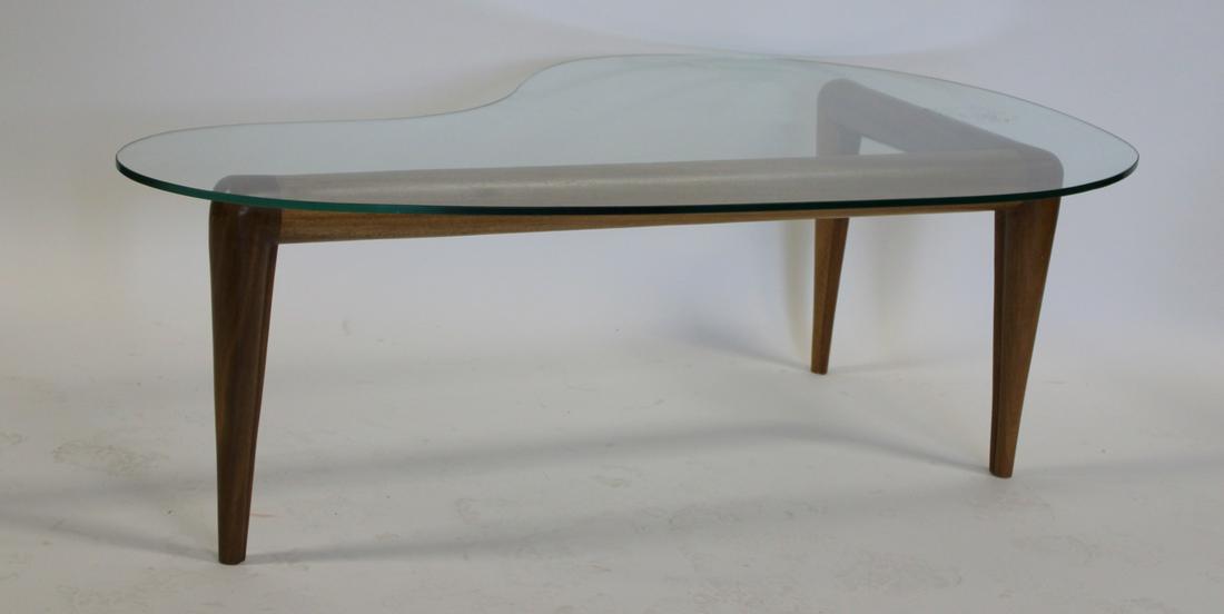 Vintage Glass Top Midcentury Style Table. (1 of 6)