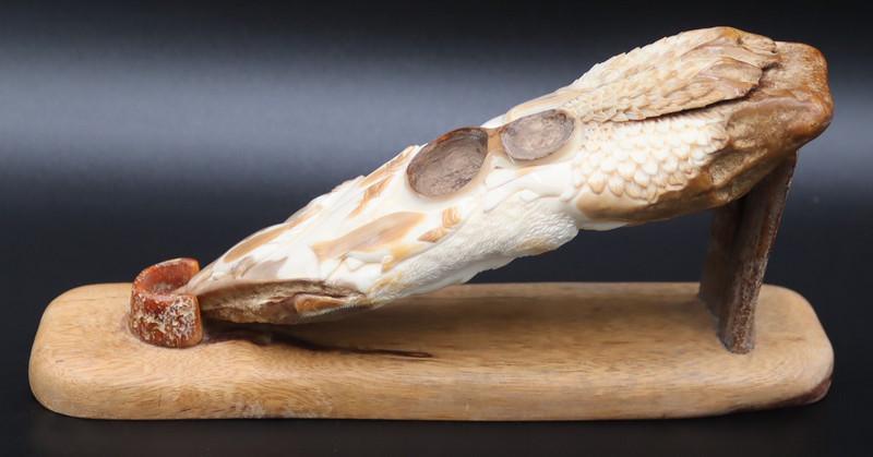 Exceptional Carved Mammoth Ivory Fire Starter. (1 of 12)