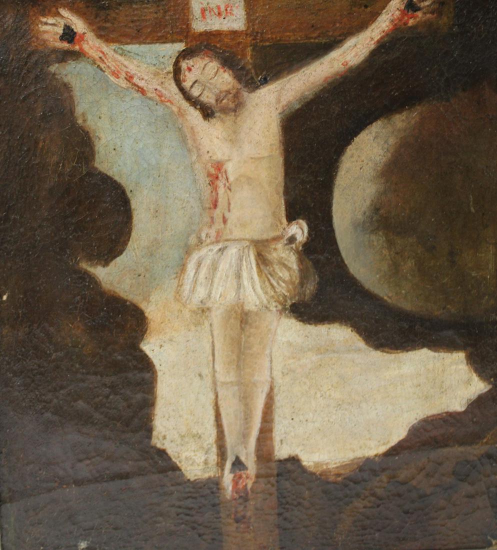 UNSIGNED Oil On Canvas. Old Master. (1 of 4)