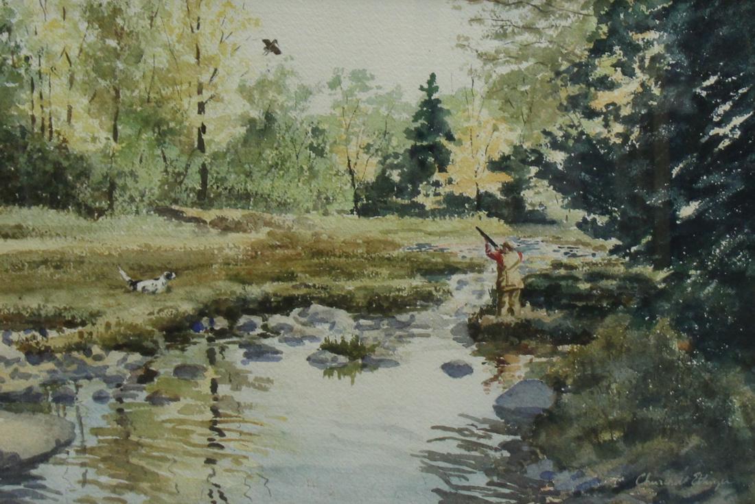 CHURCHILL ETTINGER (AMERICAN,1903-1984). (1 of 4)