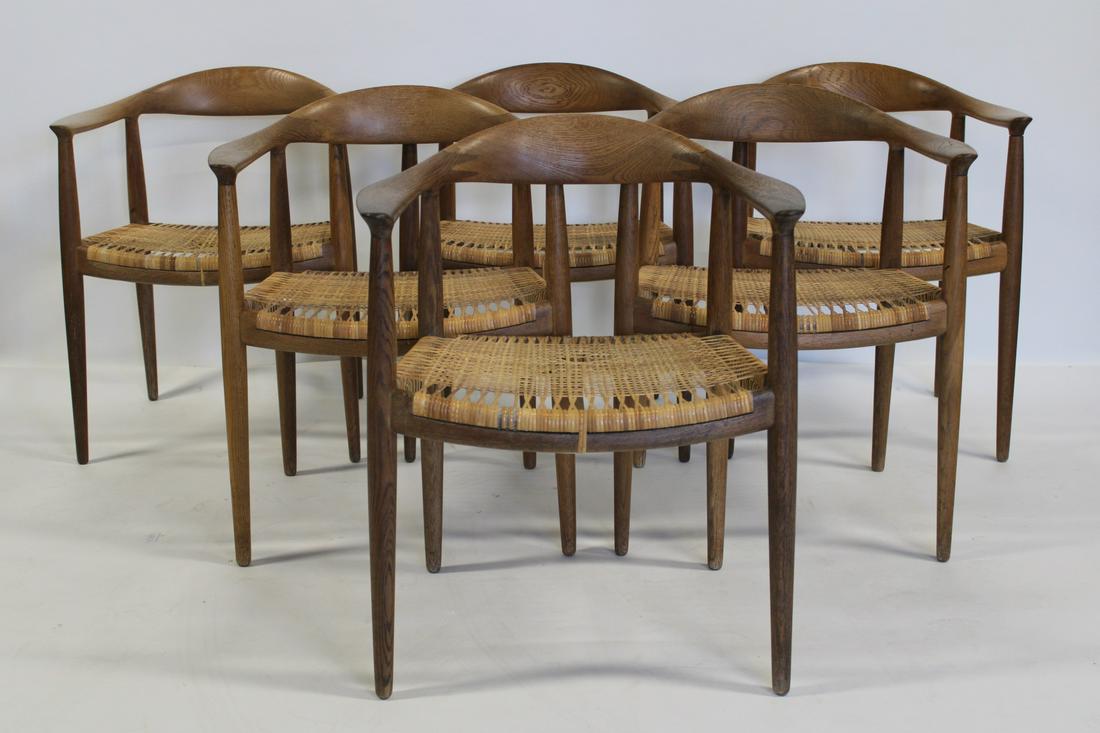 Set of Six Hans Wegner "The Chairs". (1 of 13)
