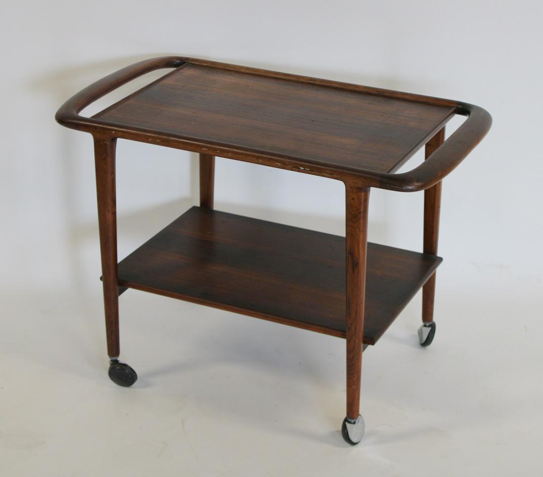 Nils Moller Midcentury Danish Modern Serving Cart. (1 of 6)