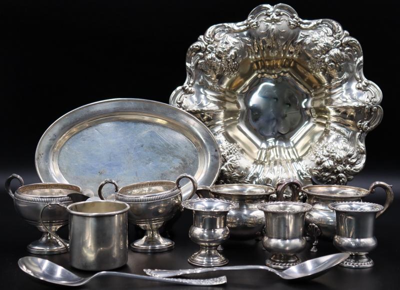 STERLING. Assorted Grouping of Sterling Hollowware (1 of 16)