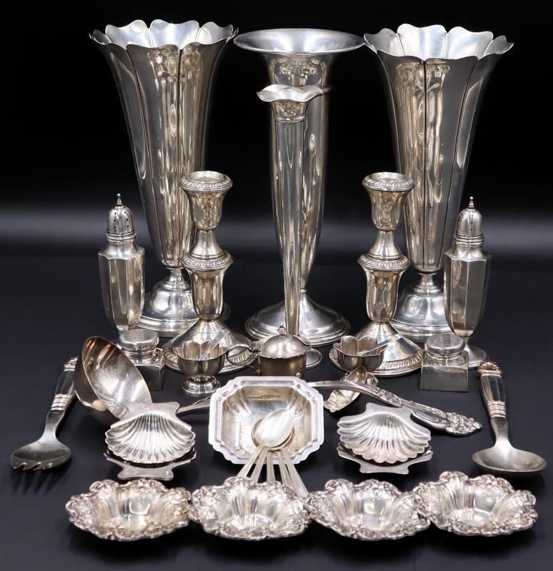 STERLING. Assorted Grouping of Sterling Flatware & (1 of 18)