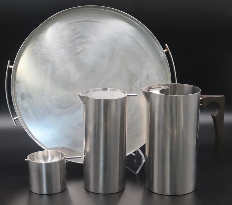 3 pc. Arne Jacobsen Bar Service with Tray. (1 of 16)